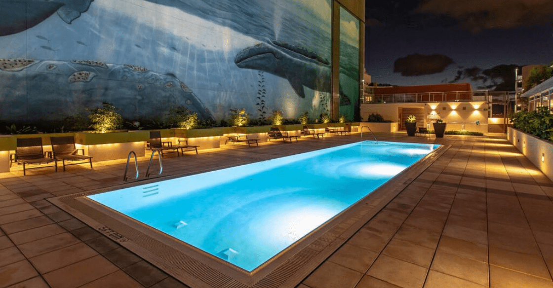 Pool at Allegro Towers
