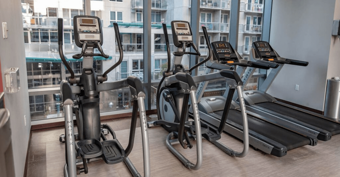Gym at Allegro Towers, San Diego