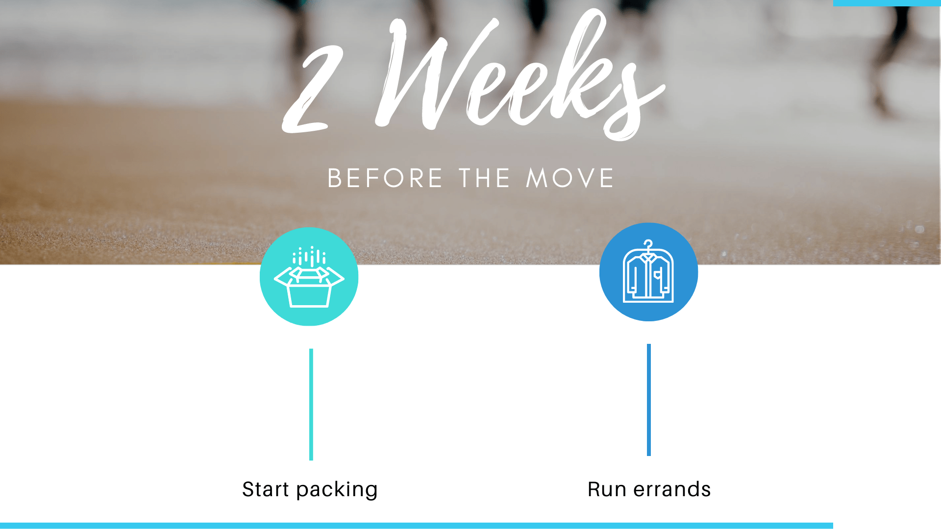 What to do 2 weeks before the move date