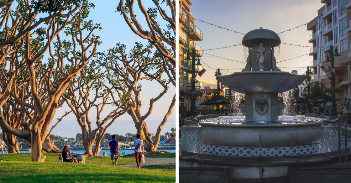 Waterfront Park, Piazza della Famiglia, Little Italy San Diego